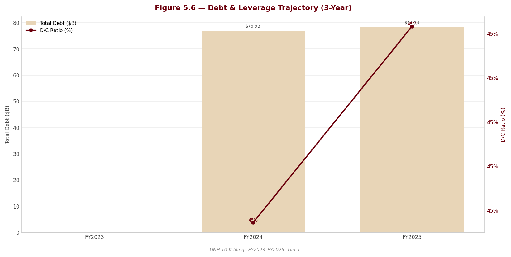 Figure 5 6 Debt Leverage